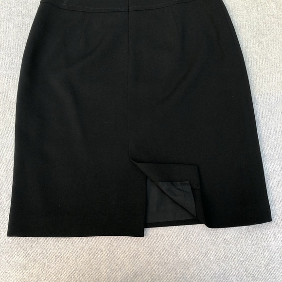 GEORGIOU STUDIOS BLACK PENCIL SKIRT - Picture 5 of 7